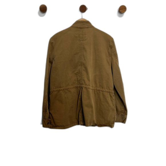 Gap Unisex Long Sleeve Classic Utility 4 Pocket Military Jacket Size Medium Snap - Picture 9 of 15